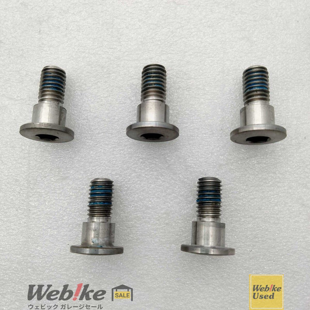 ZETA RACING チタン ブレーキディスクボルト 5本セット D6928