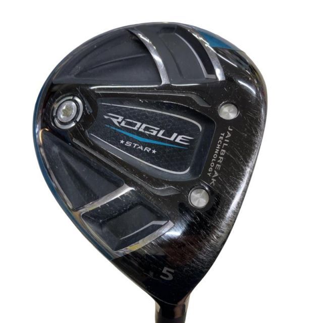 【中古】 キャロウェイ ROGUE STAR 5W フェアウェイウッド FW FUBUKI for CW 40(フェアウェイ) (フレックスS) メンズ 男性用 右利き 右用 Cランク ゴルフクラブ