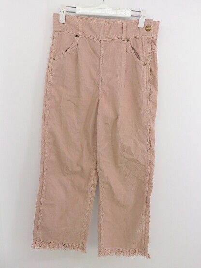 ◇ Lee × B:MING by BEAMS コーデュロイ カットオフ加工 パンツ サイズM ピンク レディース P 【中古】 【1208260005479】