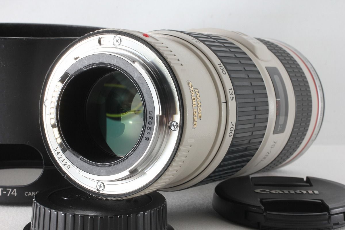 キヤノン Canon EF 70-200mm F4L IS USM フード付◇50456 41,594円