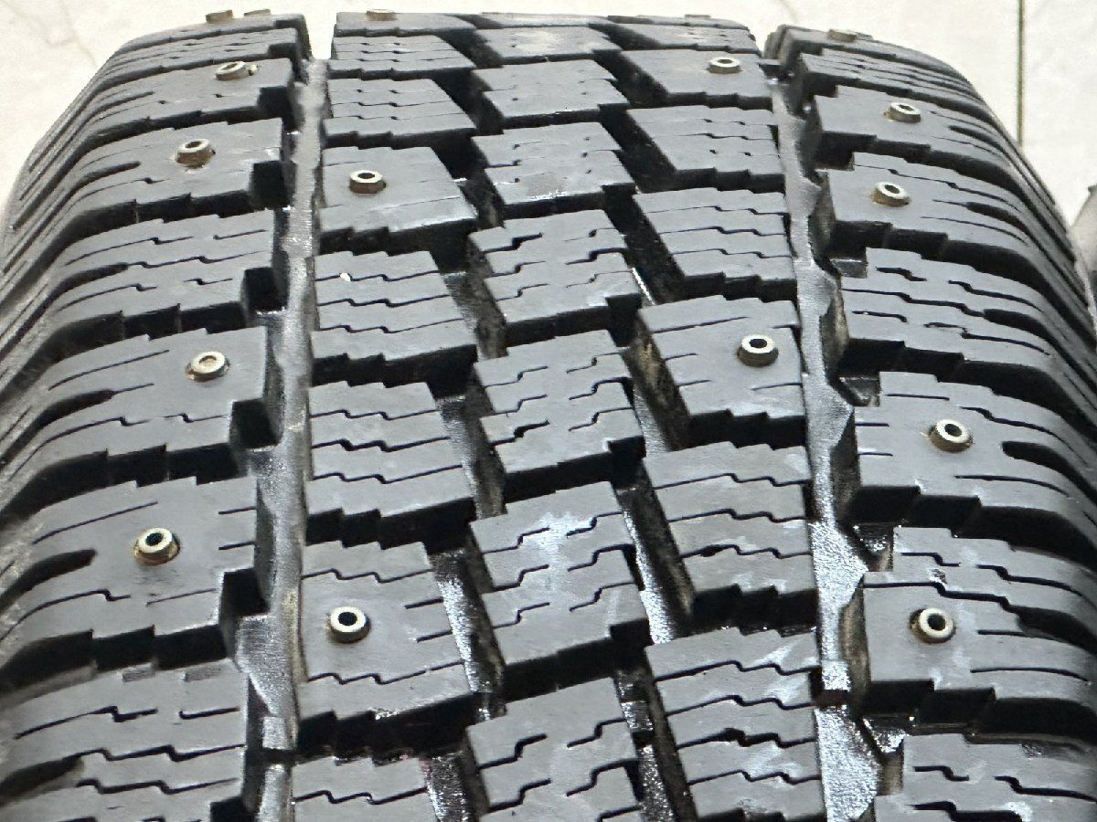 HANKOOK ZOVAC HPW 401 185/65R15 15インチ スパイクタイヤ 2本 バリ溝 マカロニピン ノート デミオ フリード MAZDA2等　(KTD752)