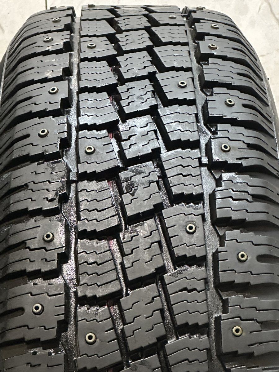 HANKOOK ZOVAC HPW 401 185/65R15 15インチ スパイクタイヤ 2本 バリ溝 マカロニピン ノート デミオ フリード MAZDA2等　(KTD752)