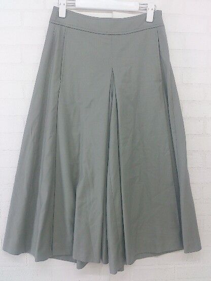 ◇ Spick & Span Noble スピック＆スパン ノーブル スリット スカーチョ サイズ36 モスグリーン系 レディース P 【中古】 【1208260015164】
