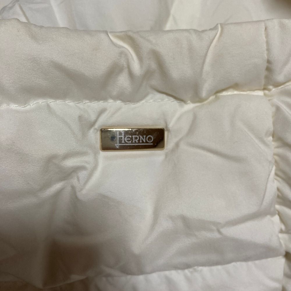 良品 Herno ヘルノ フード付き ロング ダウンコート PI1149D サイズ40 
