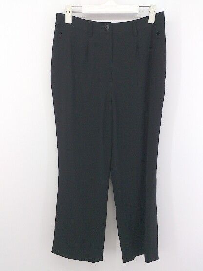 ◇ ◎ EVEX by KRIZIA エヴェックス バイ クリツィア タック パンツ サイズ44 ブラック レディース P 【中古】 【1208270003250】