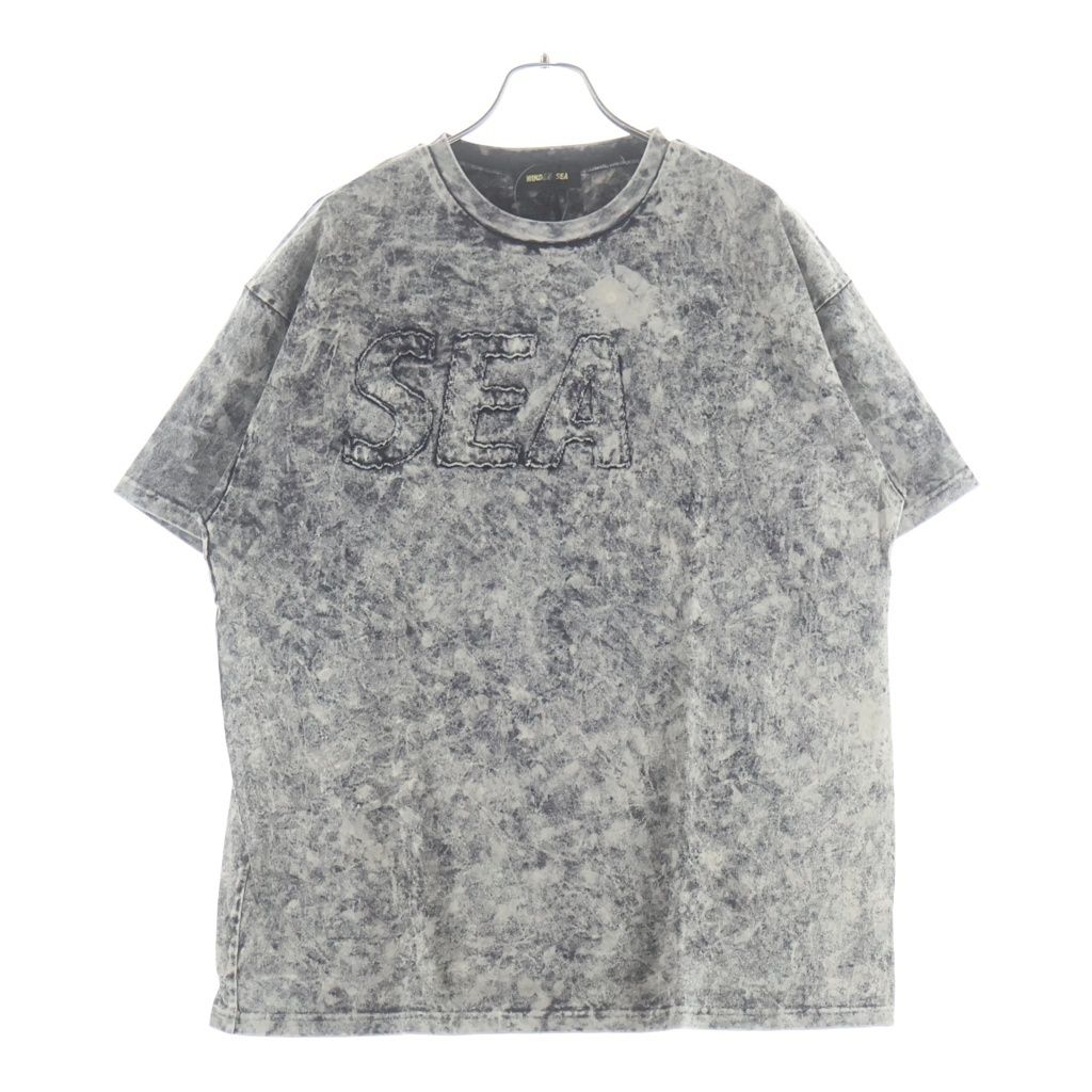 WIND AND SEA (ウィンダンシー) 24SS SEA HIGH SULFER S/S TEE ロゴ ハイサルファー 半袖Tシャツ カットソー ブラック WDS-O-SIG-24-Q4-CS-02