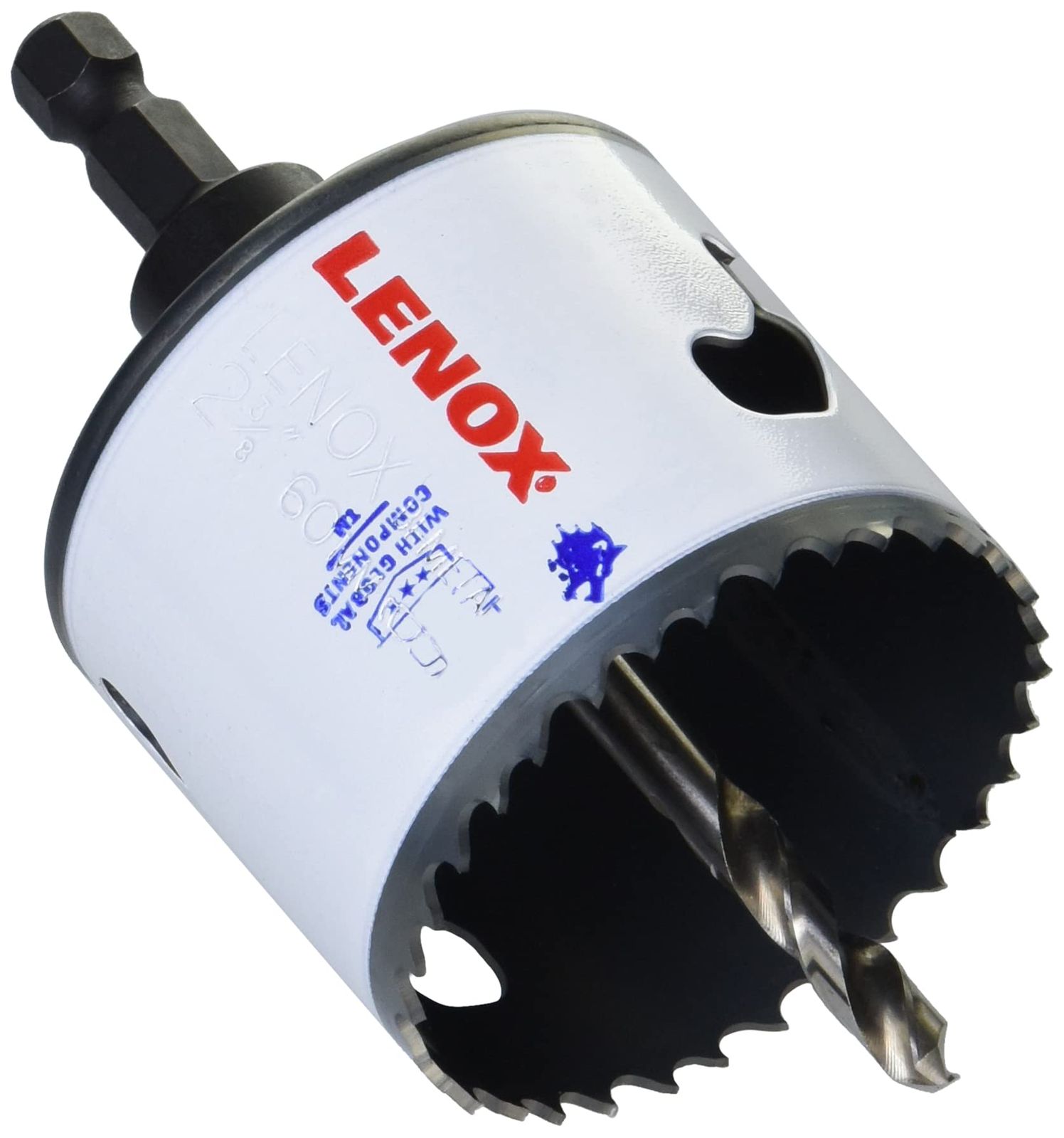 レノックス スピードスロット軸付バイメタルホールソー60mm 5121031kk 1540a216