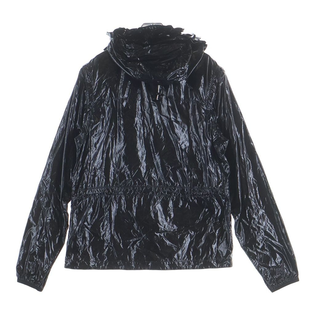 MASU (エムエーエスユー) 23SS DANCING ANORAK MMSS-BL0523 ダンシングアノラック ジップアップ ナイロン フーディパーカー ブラック