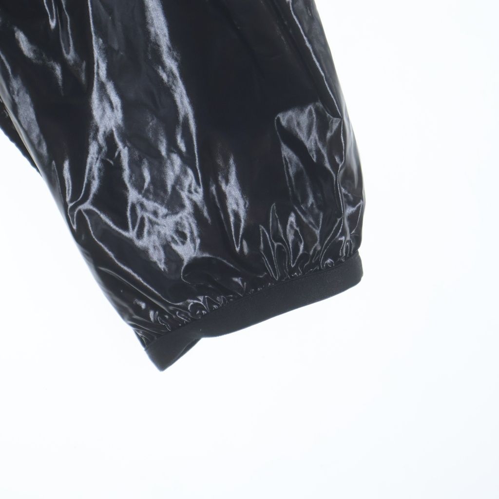 MASU (エムエーエスユー) 23SS DANCING ANORAK MMSS-BL0523 ダンシングアノラック ジップアップ ナイロン フーディパーカー ブラック