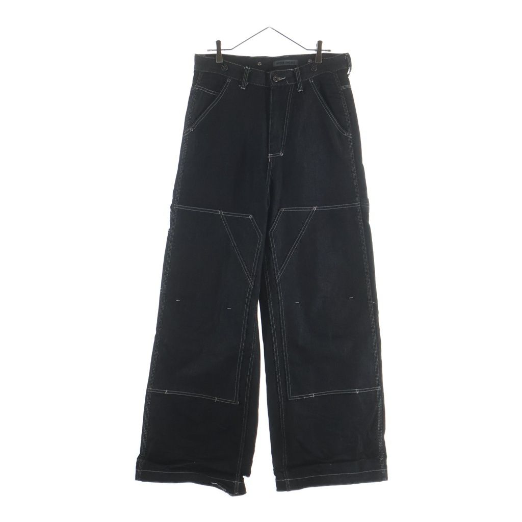 NO BRAND (ノーブランド) BRYAN JIMENEZ ブライヤンヒメネス PANELED DENIM ダブルニー デニム バギーカーペンターパンツ インディゴ BJ22P02-S