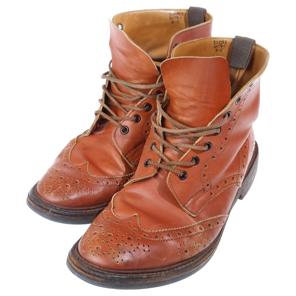 Tricker's (トリッカーズ) ×Paul Smith ポールスミス ウイングチップ