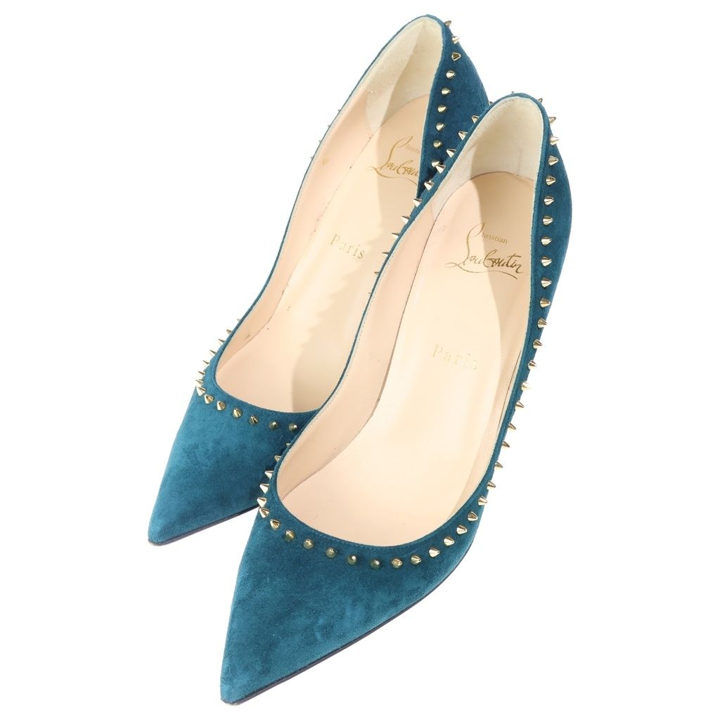 CHRISTIAN LOUBOUTIN (クリスチャンルブタン) スタッズ オープントゥ