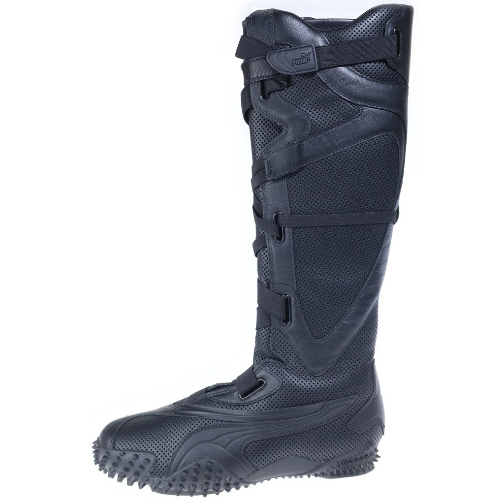 PUMA (プーマ) MOSTRO BOOT LEATHER モストロ ブーツ レザー スニーカー ブラック レディース US8/24.5cm 401563-02