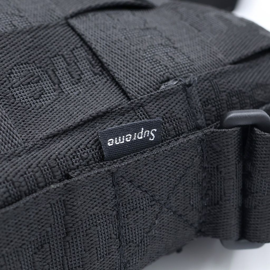 SUPREME (シュプリーム) 24SS Woven Shoulder Bag ウーブン ロゴ
