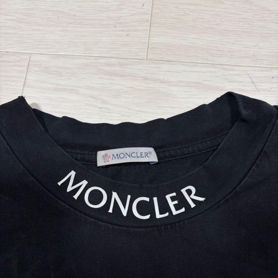 モンクレール 襟ロゴ ブラック XL Tシャツ 国内正規品 5S491 - メルカリ