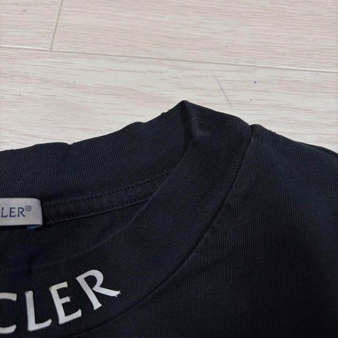 モンクレール 襟ロゴ ブラック XL Tシャツ 国内正規品 5S491 - メルカリ