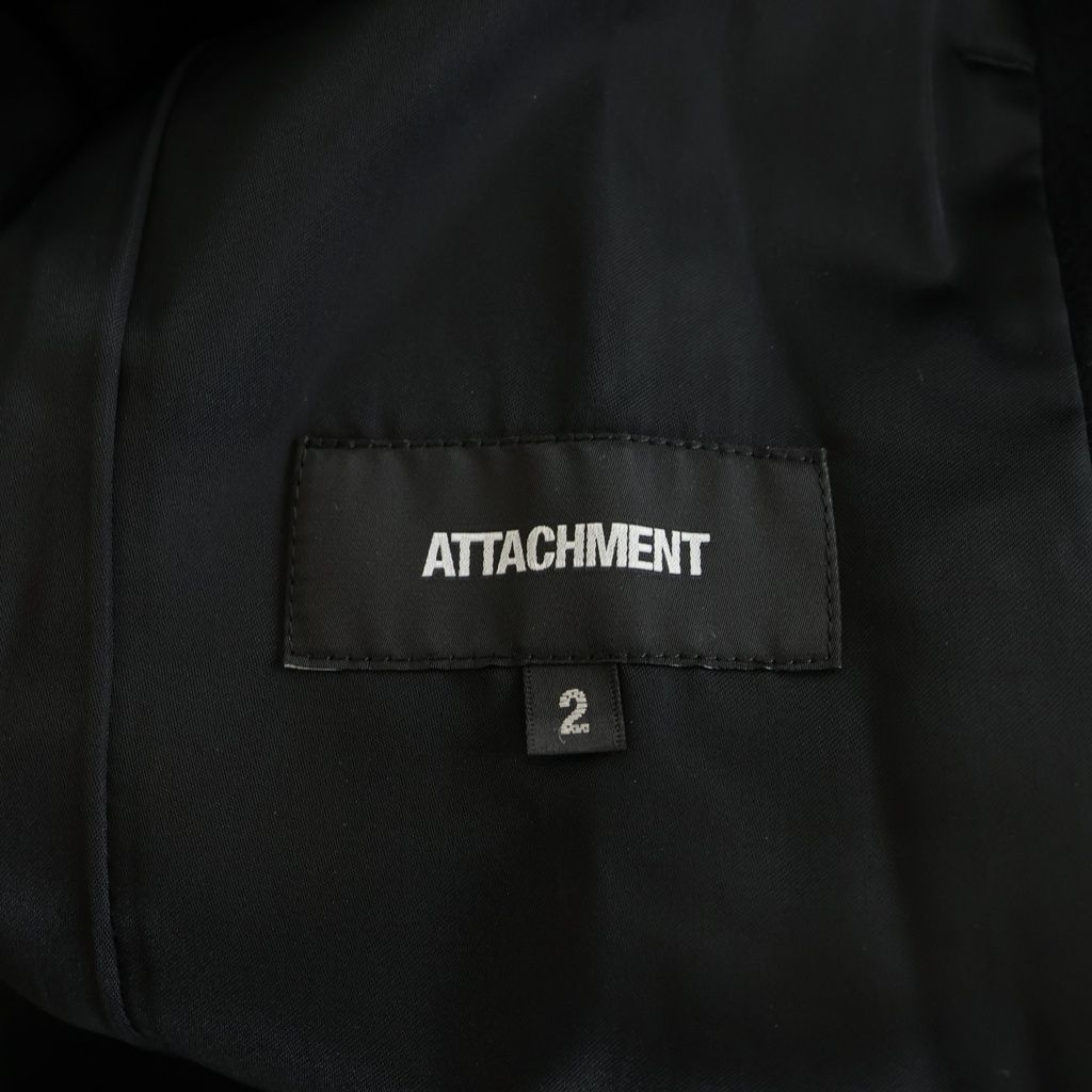 ATTACHMENT (アタッチメント) カシミヤ混 チェスターロングコート