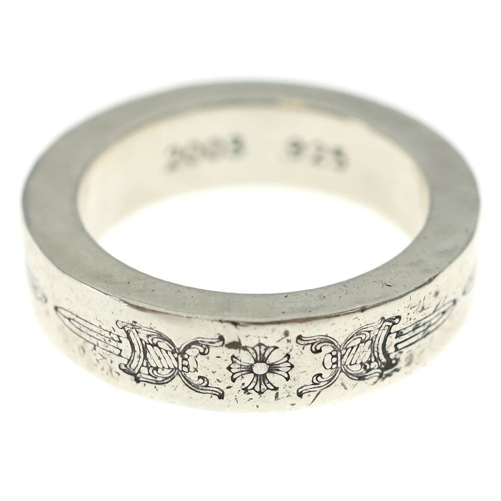 CHROME HEARTS (クロムハーツ) 6mm SPACER DAGGER 6mmスペーサーリング ダガー シルバーBCA335