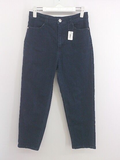 ◇ HK WORKS LONDON ストレッチ ハイウエスト ジーンズ デニム パンツ サイズ64-89 ネイビー レディース P 【中古】 【1208300003892】