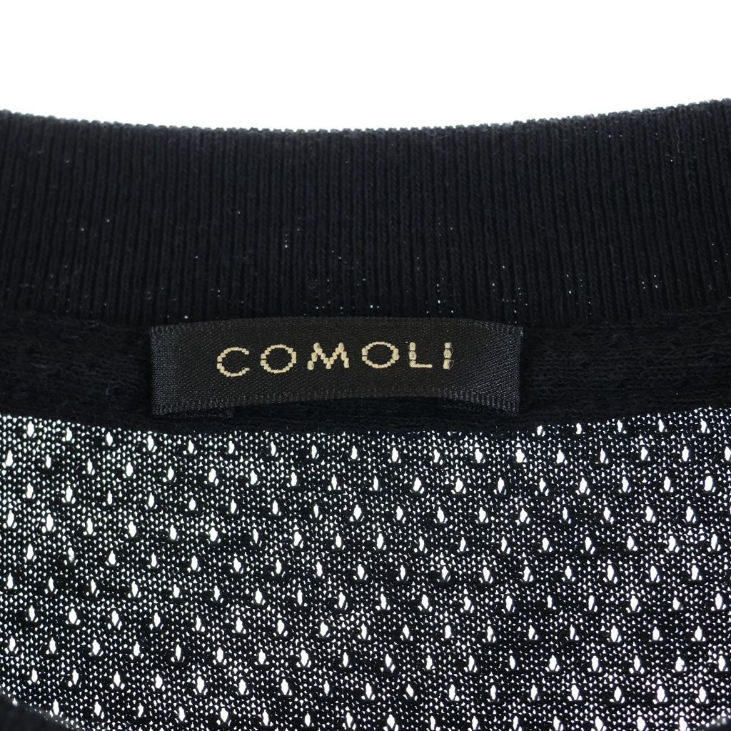 COMOLI (コモリ) 25SS Cotton Mesh Short コットン メッシュ クルー