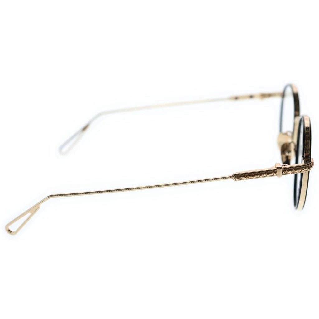 CHROME HEARTS (クロムハーツ) SEXCEL CHクロス装飾 ラウンドフレーム 