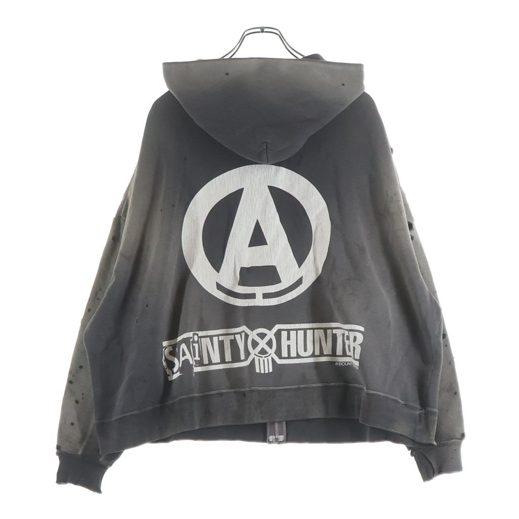 SAINT MICHAEL (セントマイケル) BOUNTY HUNTER ZIP HOODIE SNT HUNTER