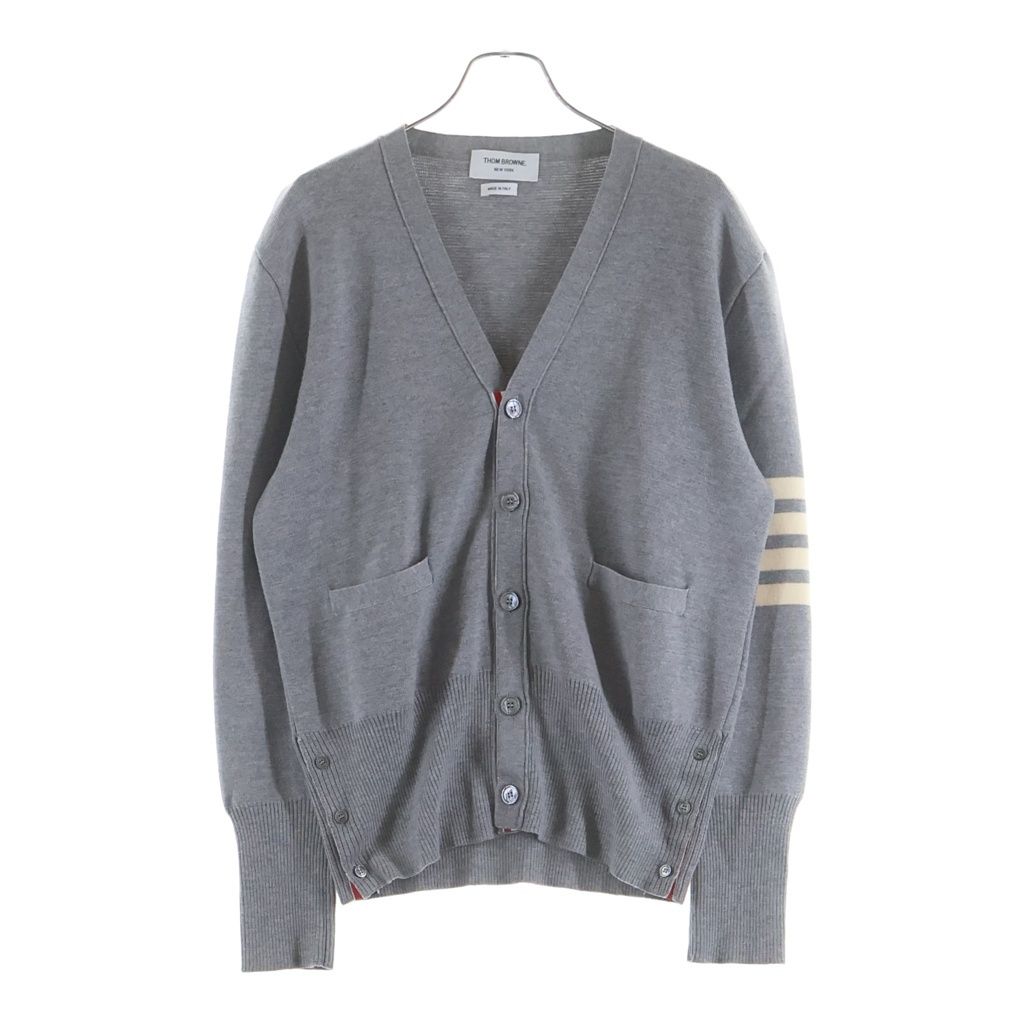 THOM BROWNE (トムブラウン) 4BAR ミラノステッチ カーディガン ニット