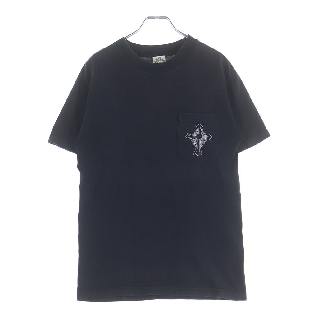 【新品】CHROME HEARTS クロムハーツ　半袖tシャツ　ブラック色 クロムハーツ 半袖 Tシャツ ブラック サイズS CHROME 【公式通販】