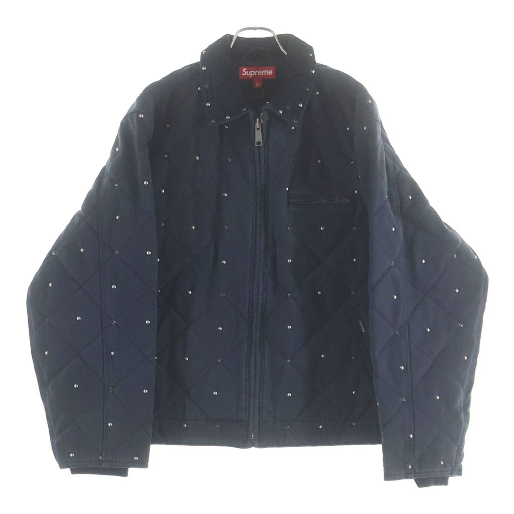 SUPREME (シュプリーム) 25AW ×B.B. Simon Quilted Work Jacket Black ビービーサイモン キルティング ワークジャケット ブラック