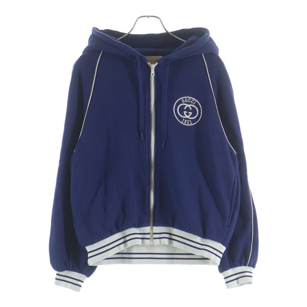 GUCCI (グッチ) COTTON JERSEY SWEATSHIRT WITH PATCH パッチデザイン