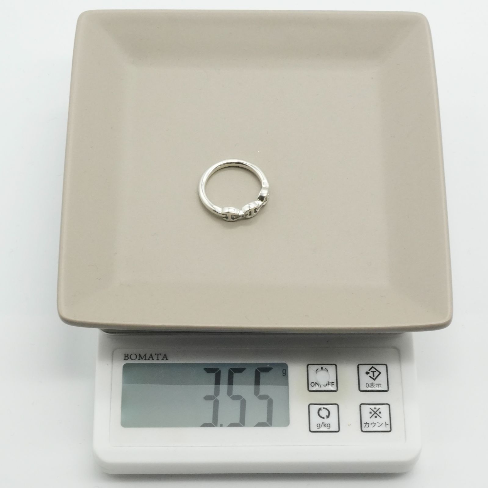 美品 ホーセンブース シルバー925 ダイヤモンド リング/26-0171 - メルカリ