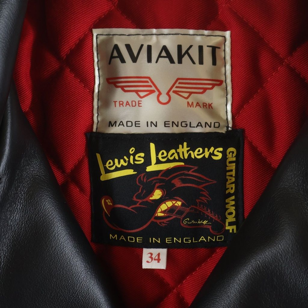 Lewis Leathers (ルイスレザー) ×GUITAR WOLF 723 MEMPHIS JACKET