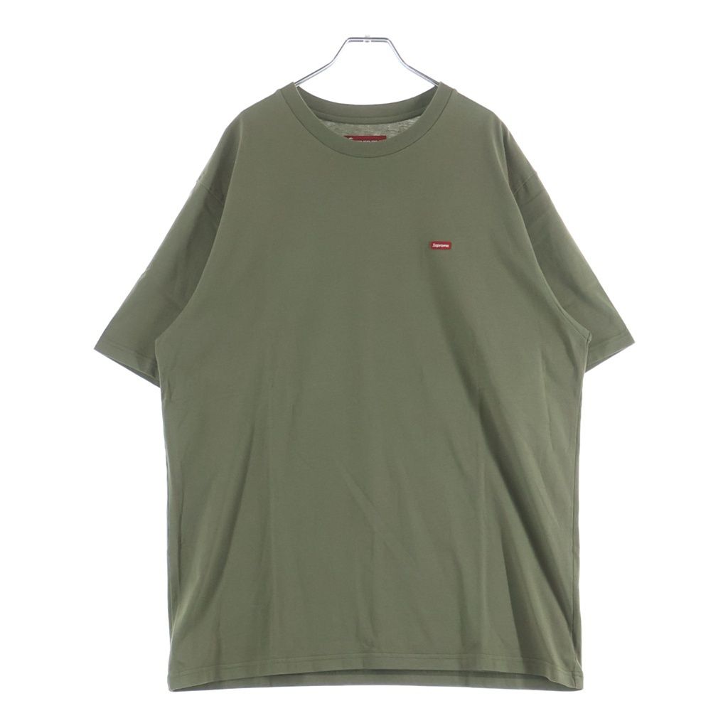 SUPREME (シュプリーム) 24SS Small Box Tee Dusty Olive スモールボックスロゴ 半袖Tシャツ カーキ