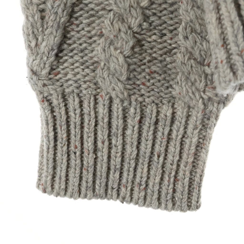supreme 25aw Cable Hooded Sweater ニット　L SUPREME (シュプリーム) 25AW Cable Hooded Sweater ケーブルニット