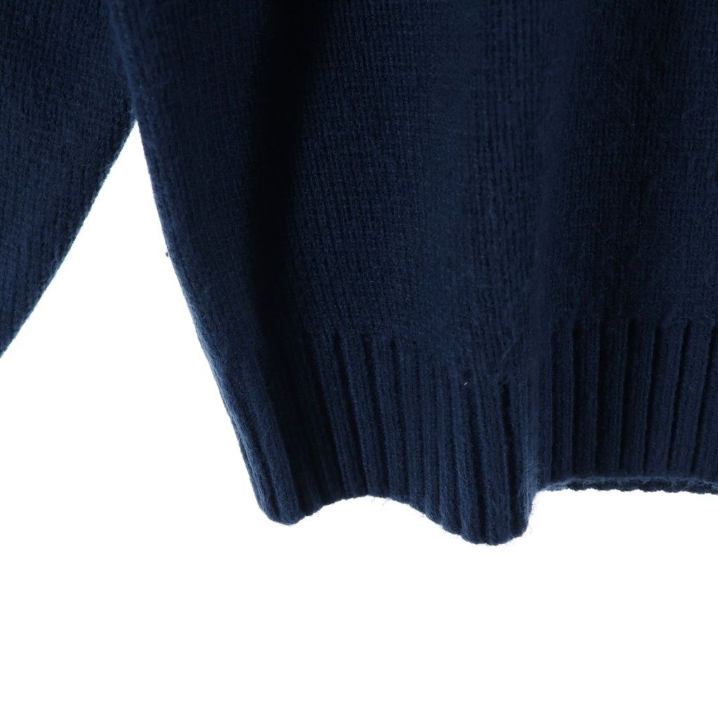 SUPREME (シュプリーム) 26SS Raised Stripe Sweater Navy レイズド
