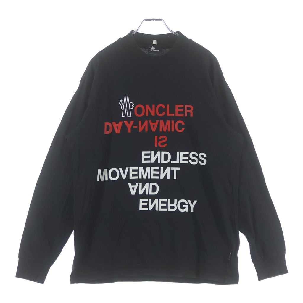 MONCLER (モンクレール) T-SHIRT MANICA LUNGA フロントプリント