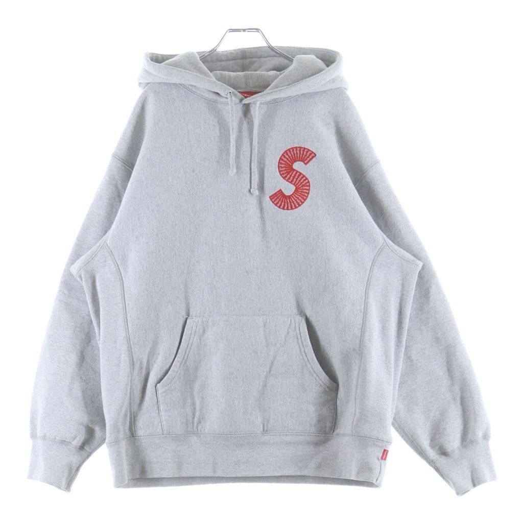 SUPREME (シュプリーム) 20AW S Logo Hooded Sweatshirt Sロゴ スウェットプルオーバーパーカー グレー 17,139円