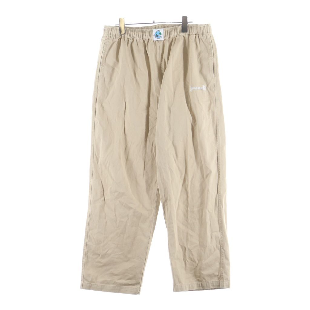 Palace Skateboards (パレススケートボーズ) RELAX PANT イージーワイドコットンパンツ トラウザー ベージュ