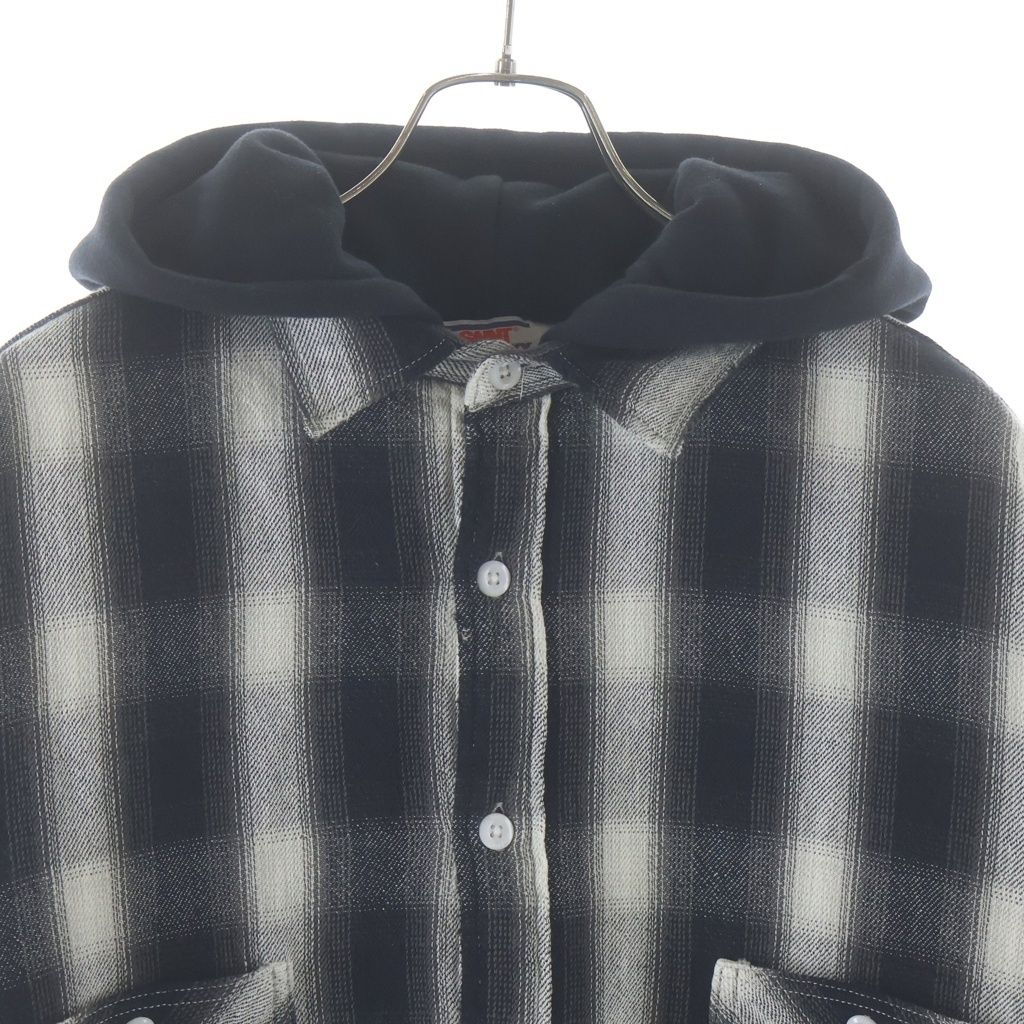 SAINT MICHAEL (セントマイケル) 23AW SHIRT PARKA CHECK シャツ