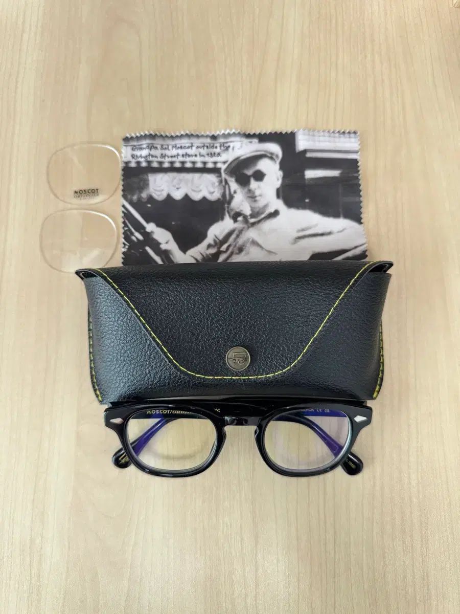 MOSCOT(モスコット) レムトッシュ 46 ブラック