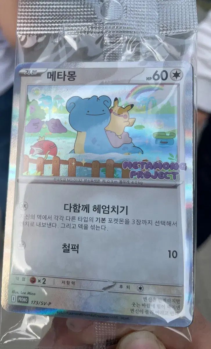 ポケモンカード メタモン プロジェクト プロモ カード