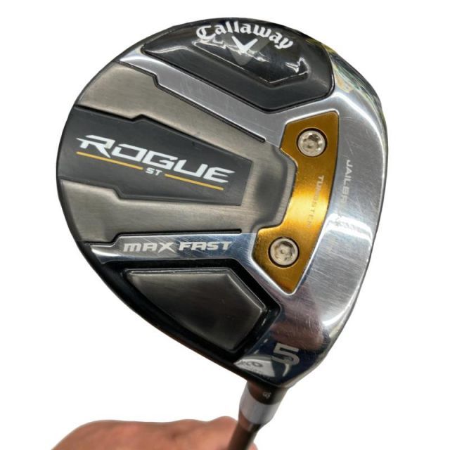 【中古】 キャロウェイ ROGUE ST MAX FAST 5W フェアウェイウッド FW SPEEDER NX 40 for CW(ROGUE ST FW) (フレックスR) メンズ 男性用 右利き 右用 Cランク ゴルフクラブ