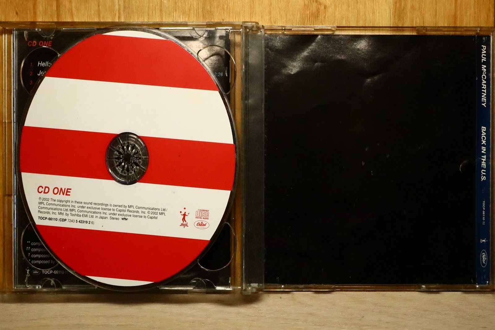 国内盤CD☆ポール・マッカートニー/Paul McCartney□ バック・イン・ザ