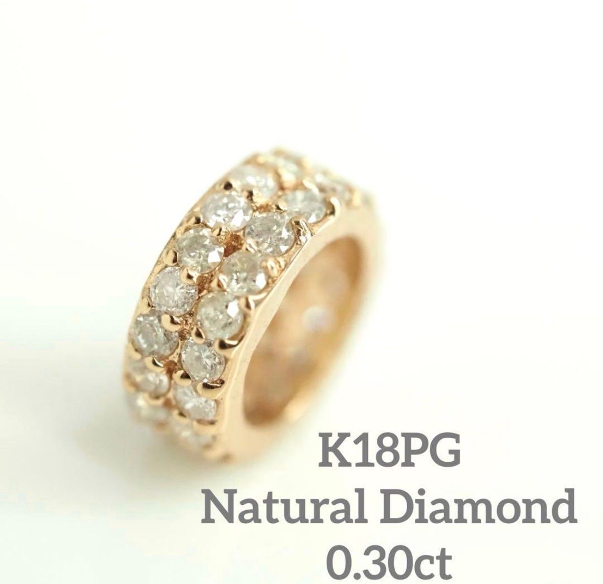 0.30ct!K18PG 天然ダイヤモンドペンダントトップ - メルカリ 0.30ct!K18PG 天然ダイヤモンドペンダントトップ - メルカリ