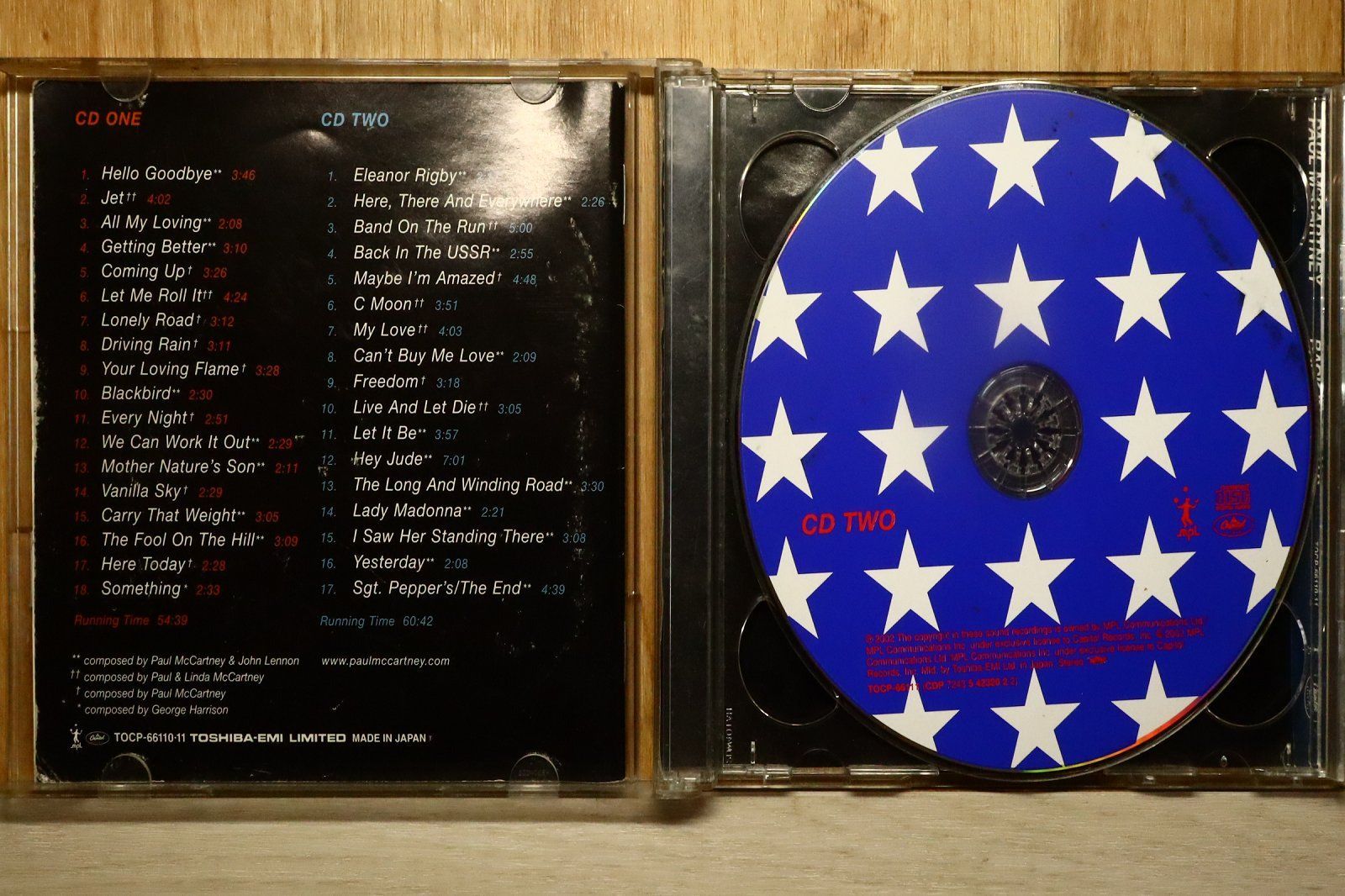 [ＣＤ９+おまけ２] ポールマッカートニー 国内盤CD☆ポール・マッカートニー/Paul McCartney□ バック・イン・ザ