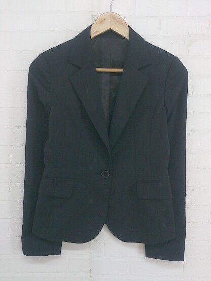 ◇ green label relaxing グリーンレーベル UNITED ARROWS 長袖 ジャケット サイズ36 ブラック レディース P 【中古】 【1209020006507】