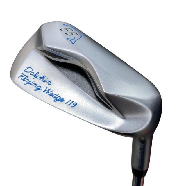 【中古】 キャスコ Dolphin Flying Wedge DFW-119 55° 34インチ(ジャンボグリップ) ウェッジ WG Dolphin オリジナルスチール (フレックスその他) メンズ 男性用 右利き 右用 Cランク ゴルフクラブ