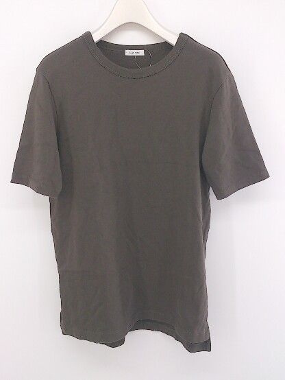 ◇ 1 OF MINE green label relaxing UNITED ARROWS 無地 半袖 Tシャツ カットソー ブラウン レディース P 【中古】 【1209050008670】