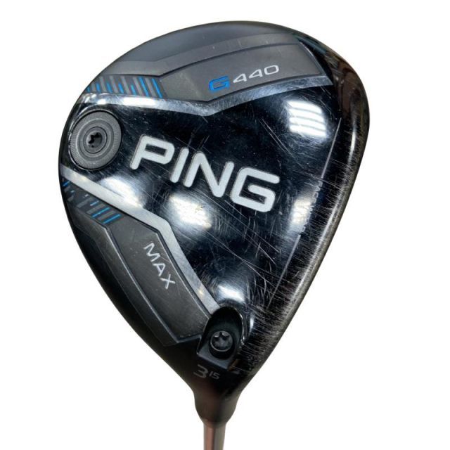 【中古】 ピン G440 MAX 3W フェアウェイウッド FW PING TOUR 2.0 CHROME 65(FW) (フレックスS) メンズ 男性用 右利き 右用 Cランク ゴルフクラブ