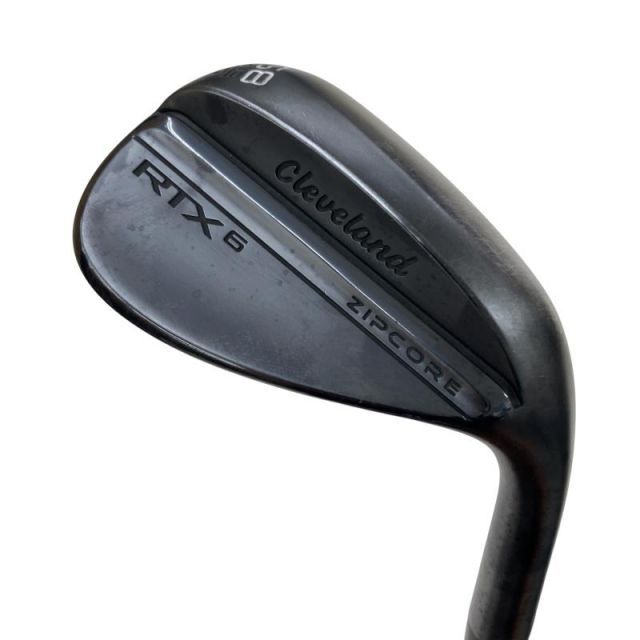 【中古】 クリーブランド Cleveland RTX-6 ZIPCORE ブラックサテン 58°/10° MID ウェッジ WG Dynamic Gold (フレックスS) メンズ 男性用 右利き 右用 Cランク ゴルフクラブ